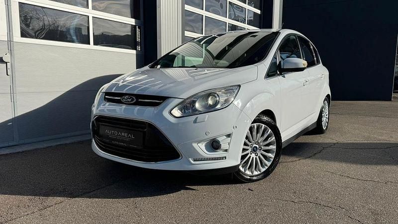 Weiß Gebraucht 2011 Ford C-MAX Titanium Van / Kleinbus | 6.990 € (Fairer Preis) - Bild 1/4