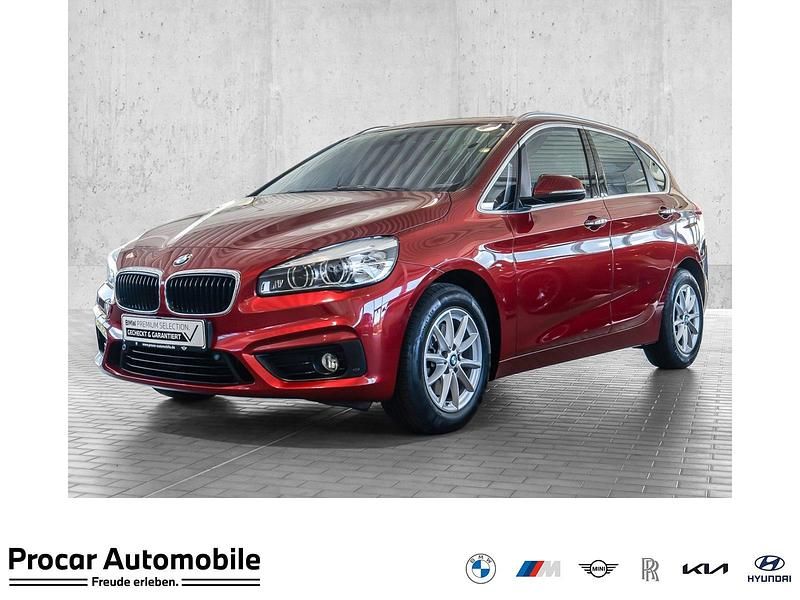 Rot Gebraucht 2016 BMW 220 Active Tourer Advantage Van / Kleinbus | 17.750 € (Etwas zu teuer) - Bild 1/4