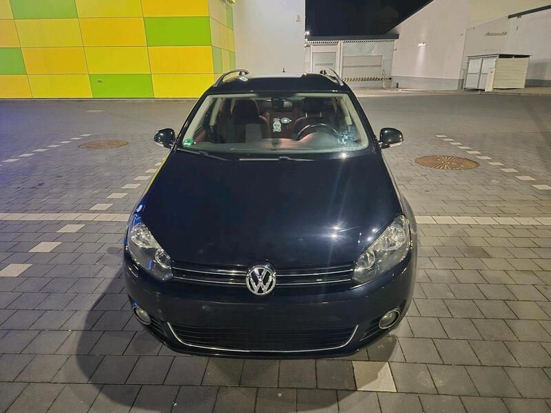 Schwarz Gebraucht 2012 VW Golf VI Kombi | 3.000 € (Superpreis) - Bild 1/4