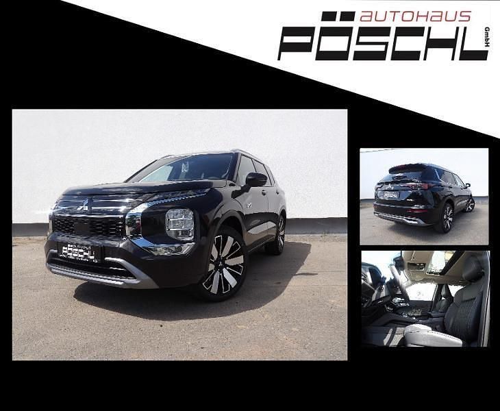 Schwarz Gebraucht 2025 Mitsubishi Outlander P-HEV Top SUV | 55.490 € - Bild 1/3