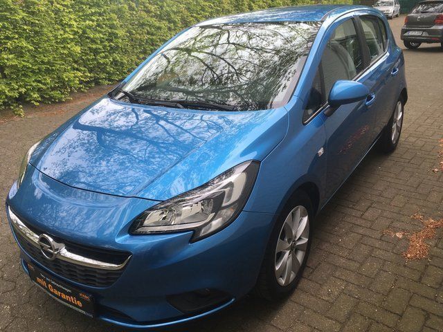 Gebraucht Opel Corsa 90 PS (66 kW) 2018 Blau metallic Limousine