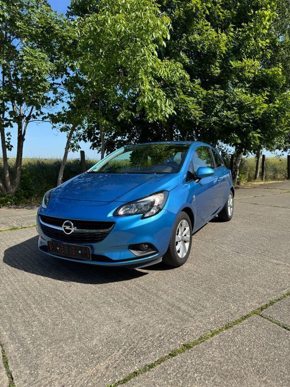 Blau Gebraucht 2016 Opel Corsa Active Kleinwagen | 7.200 € (Guter Preis) - Bild 1/4