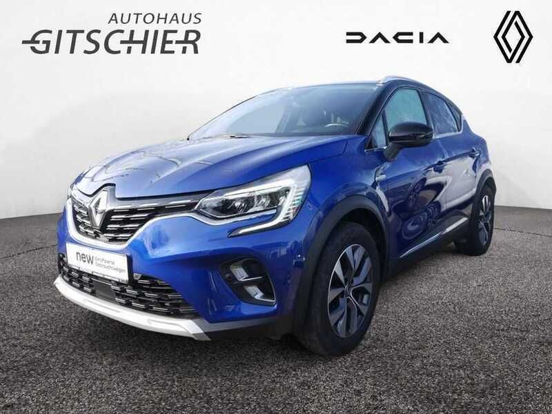 Blau Gebraucht 2020 Renault Captur Intens SUV | 17.700 € (Etwas zu teuer) - Bild 1/4