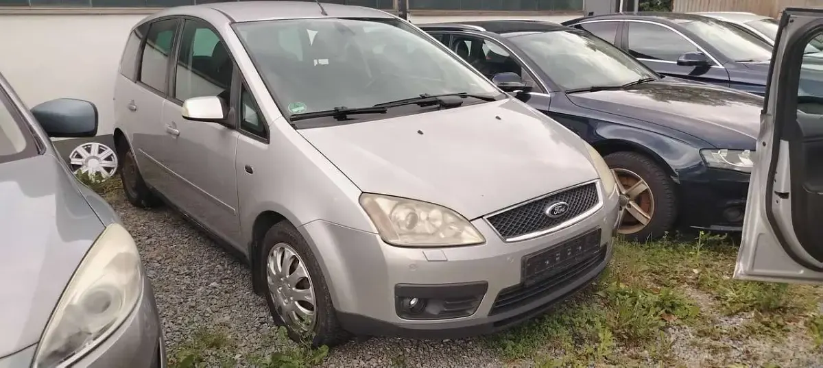 Gebraucht Ford C-MAX Ghia 136 PS (100 kW) 2004 Polarsilber metallic Van / Kleinbus