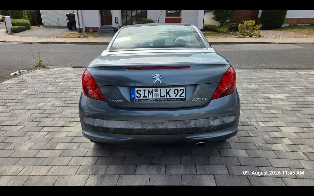 Gebraucht Peugeot 207 CC Filou 120 PS (88 kW) 2008 Grau Cabrio