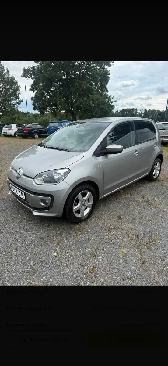 Gebraucht VW up! high up! 68 PS (50 kW) 2013 Grau Kleinwagen