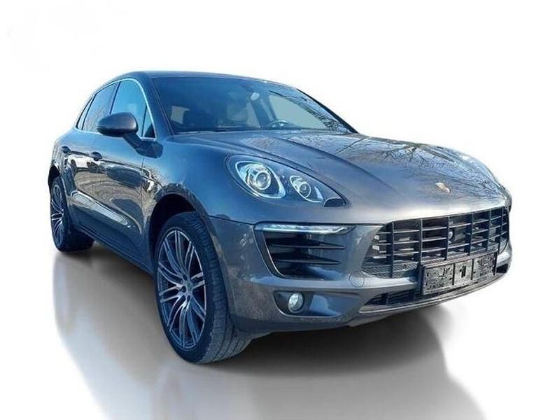 Gebraucht Porsche Macan Turbo 449 PS (330 kW) 2014 Achatgrau metallic SUV