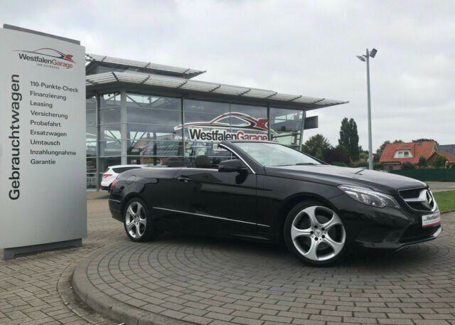 Gebraucht Mercedes E350 258 PS (189 kW) 2015 Schwarz metallic Cabrio