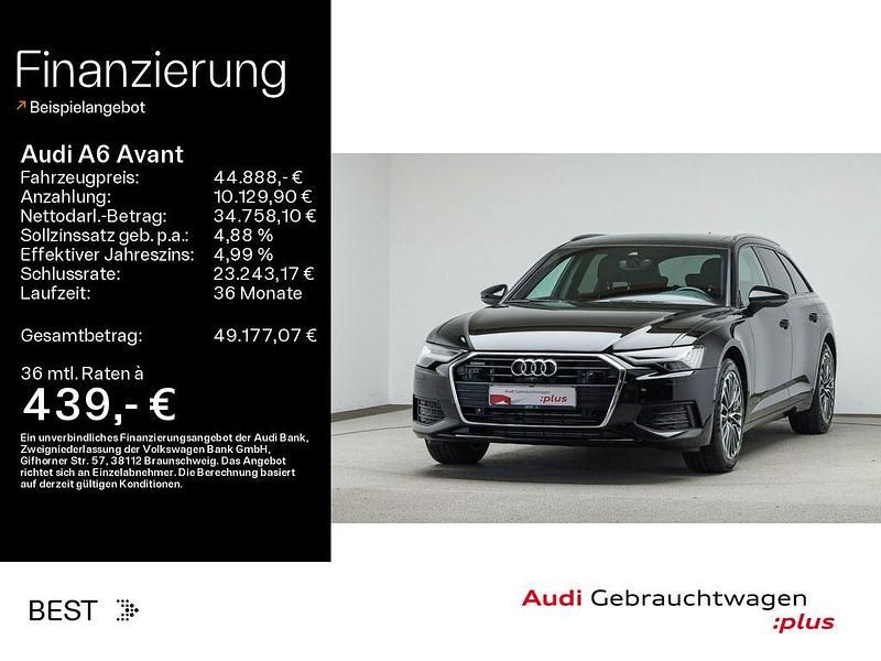 Brillantschwarz Gebraucht 2023 Audi A6 Ambiente Kombi | 44.888 € (Etwas zu teuer) - Bild 1/4