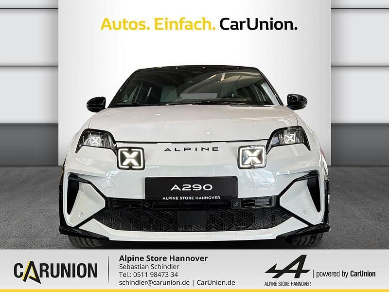 Neu Alpine A290 160 kW (218 PS) 2026 Perlmuttweiß metallic, black pearlschwarz metall Kleinwagen