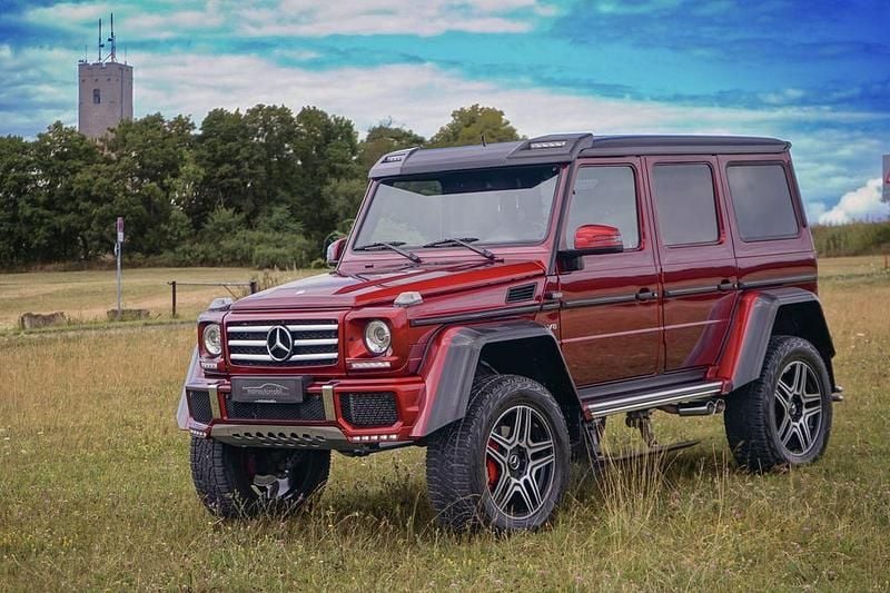 Rot Gebraucht 2017 Mercedes G500 4x4² AMG SUV | 129.997 € (Guter Preis) - Bild 1/4