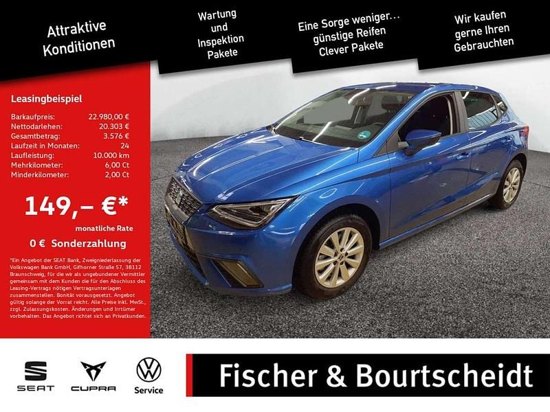 Saphirblau Gebraucht 2025 Seat Ibiza Style Kleinwagen | 22.980 € (Teuer) - Bild 1/4