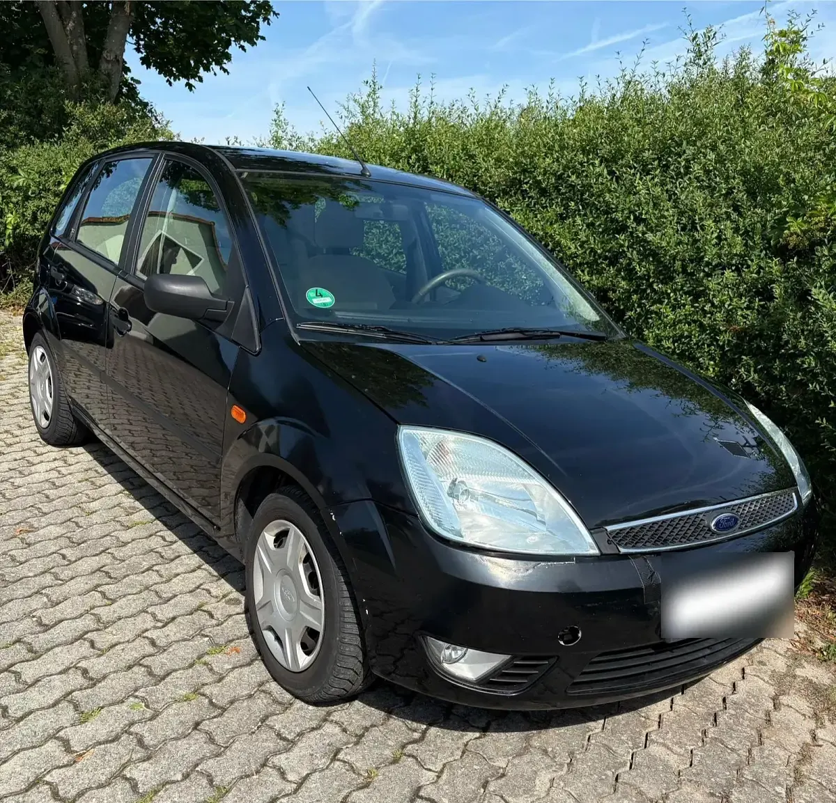 Gebraucht Ford Fiesta 69 PS (50 kW) 2003 Schwarz Kleinwagen