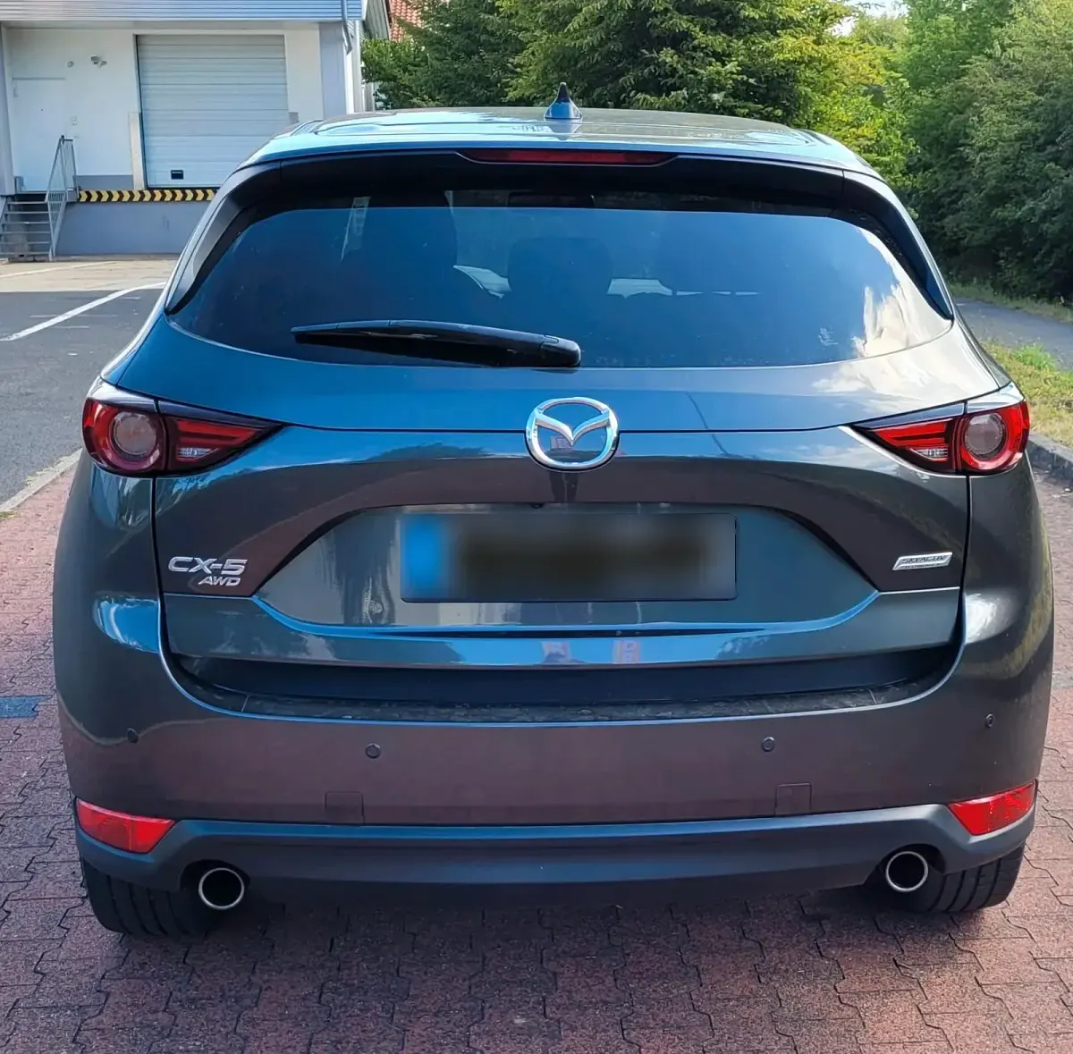Gebraucht Mazda CX-5 165 PS (121 kW) 2018 Grau SUV