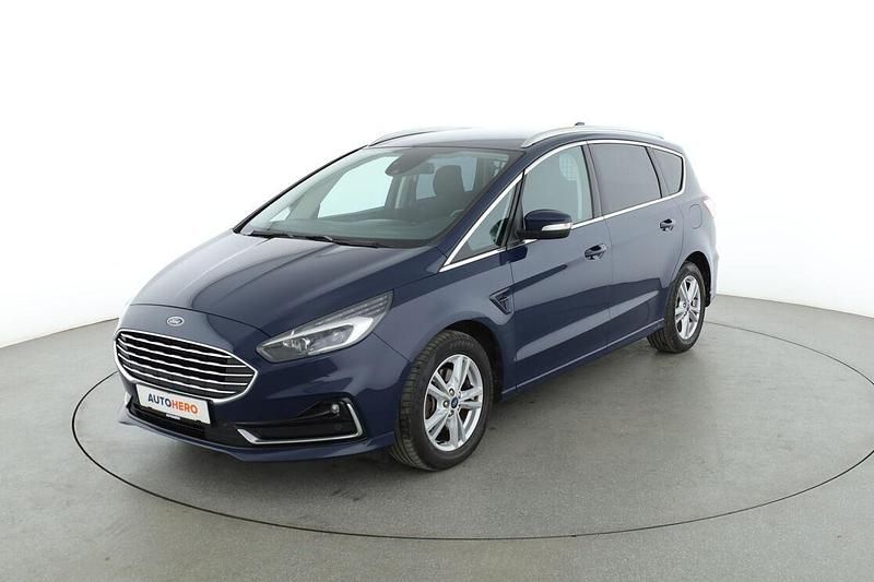 Blau Gebraucht 2020 Ford S-MAX Titanium Van / Kleinbus | 21.590 € (Fairer Preis) - Bild 1/3
