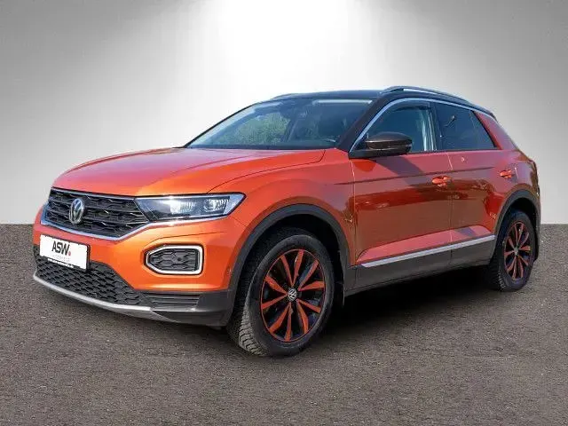 Gebraucht VW T-Roc Style 150 PS (110 kW) 2019 Energetic orange metallic SUV