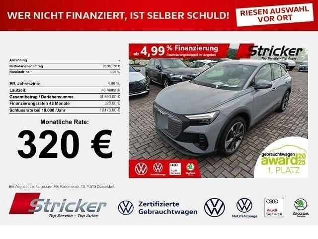 Gebraucht 2022 Audi Q4 Sportback e-tron Comfort SUV | 26.946 € (Superpreis) - Bild 1/3