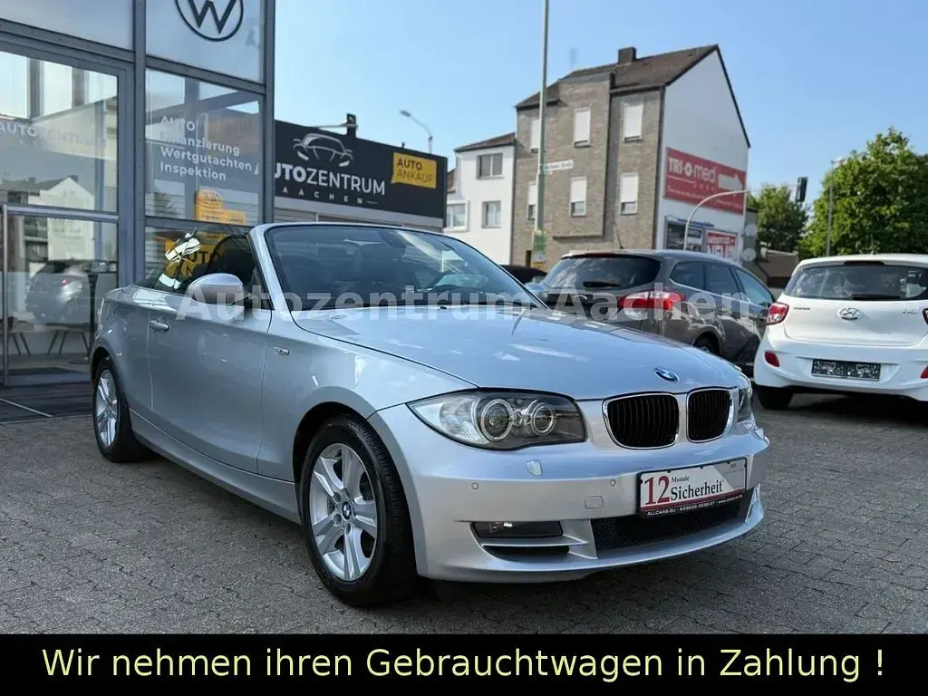Gebraucht BMW 120 Cabriolet Performance 170 PS (125 kW) 2009 Silber Cabrio