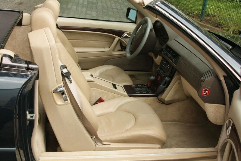 Gebraucht Mercedes SL280 193 PS (141 kW) 1996 Schwarz Cabrio