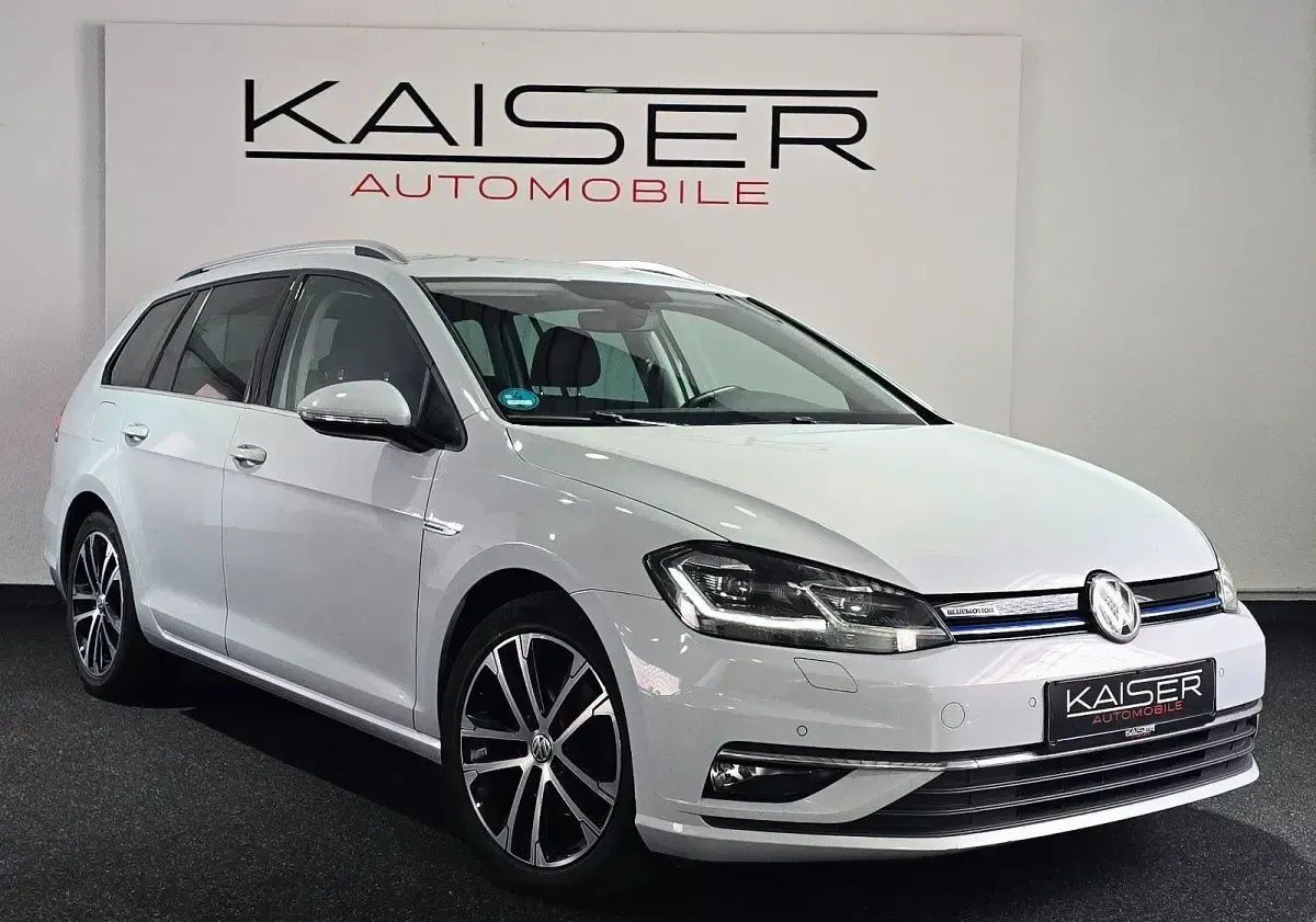 Usata VW Golf VII Highline 131 CV (96 kW) 2018 Bianco Station wagon