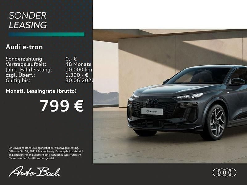 Neu Audi Q6 Sportback e-tron S-Line 314 kW (428 PS) 2026 Grau SUV