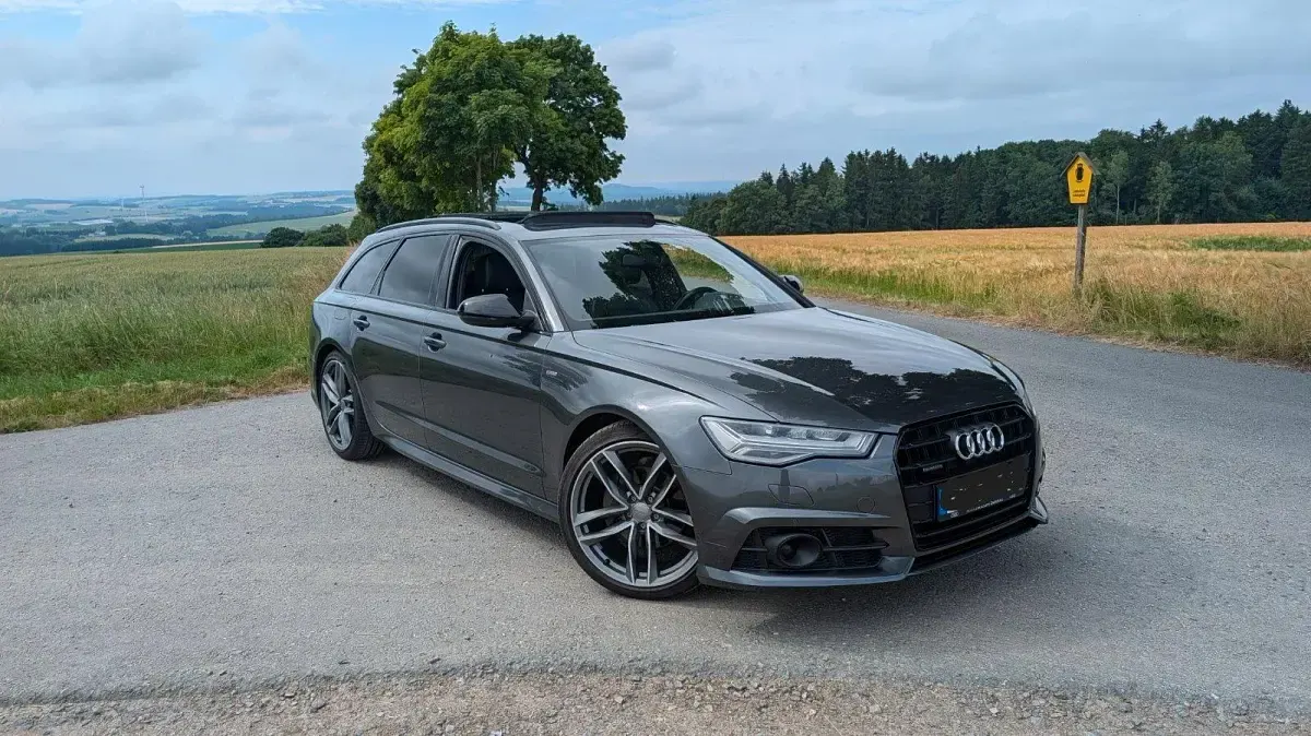 Gebraucht Audi A6 S-Line 190 PS (139 kW) 2017 Grau Kombi