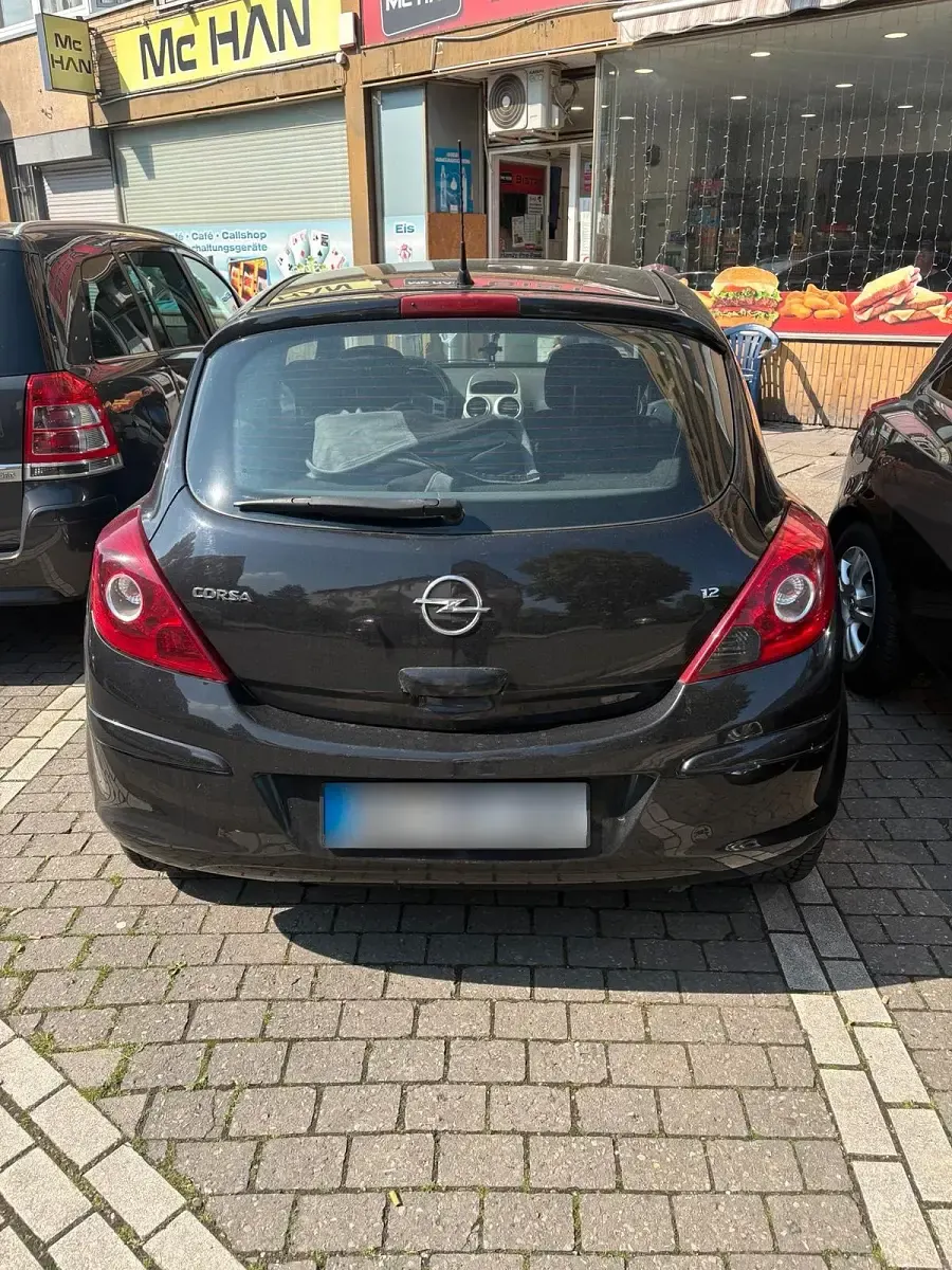 Gebraucht Opel Corsa 80 PS (58 kW) 2008 Schwarz Kleinwagen