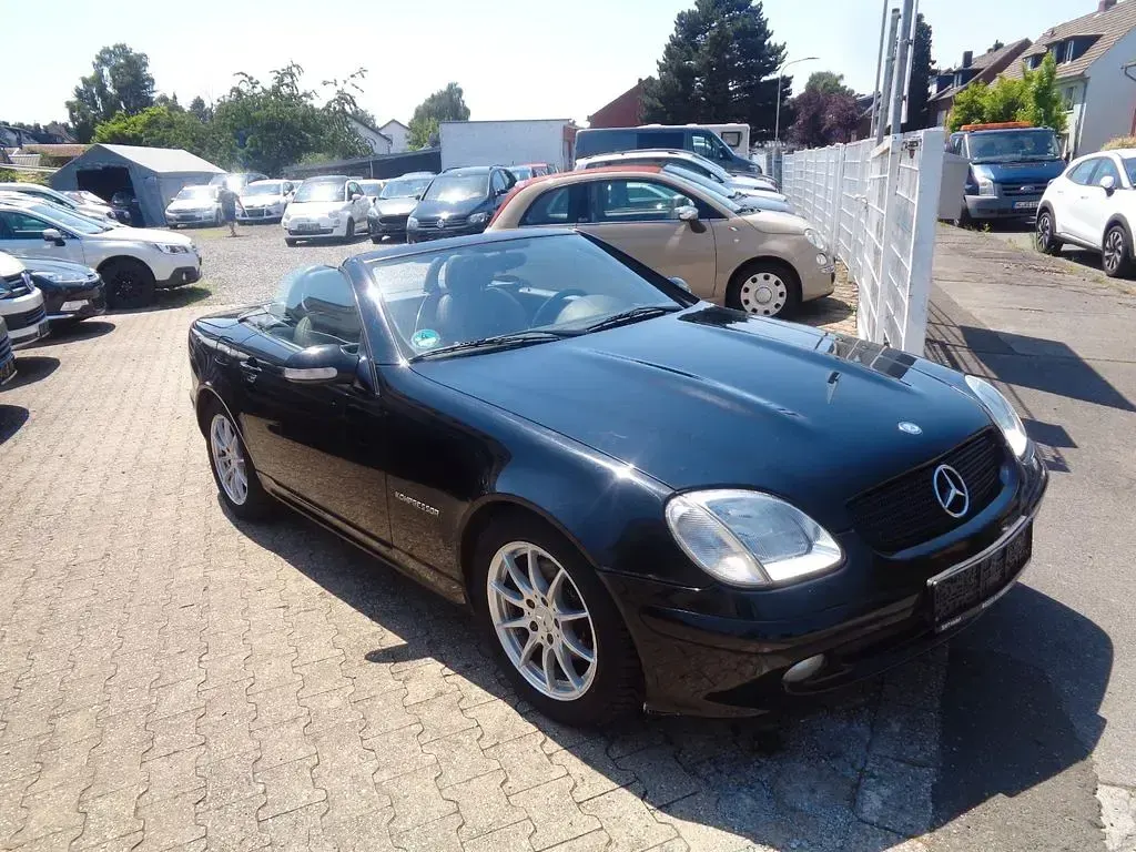 Gebraucht Mercedes SLK200 Edition 163 PS (119 kW) 2002 Schwarz Cabrio