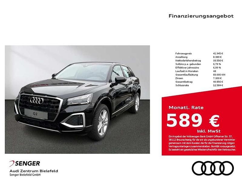 Neu Audi Q2 Advanced Plus 116 PS (85 kW) 2026 Brillantschwarz SUV