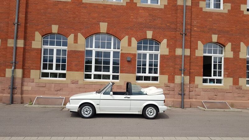 Weiß Gebraucht 1990 VW Golf Cabriolet Cabrio | 8.980 € - Bild 1/4