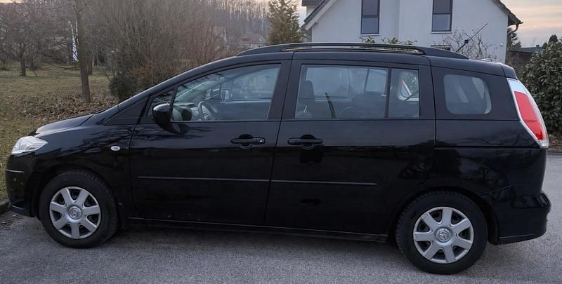 Gebraucht Mazda 5 110 PS (80 kW) 2009 Schwarz Van / Kleinbus