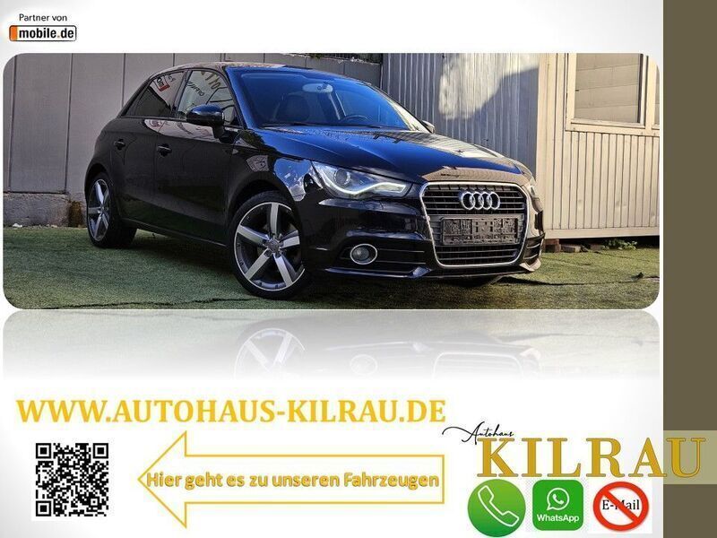 Schwarz Gebraucht 2012 Audi A1 Sportback Ambition Kleinwagen | 9.400 € (Fairer Preis) - Bild 1/4