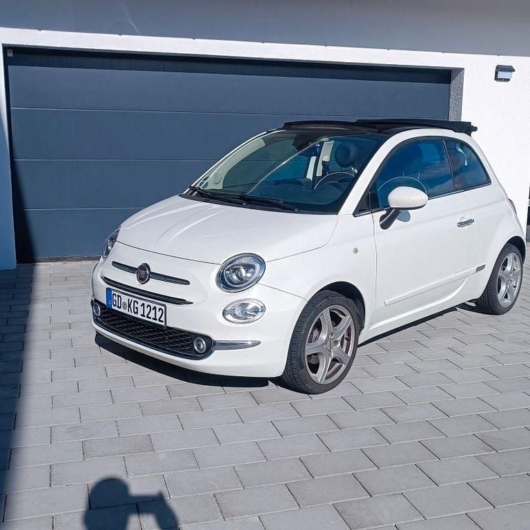 Weiß Gebraucht 2016 Fiat 500C Pop Star Cabrio | 8.499 € (Guter Preis) - Bild 1/4