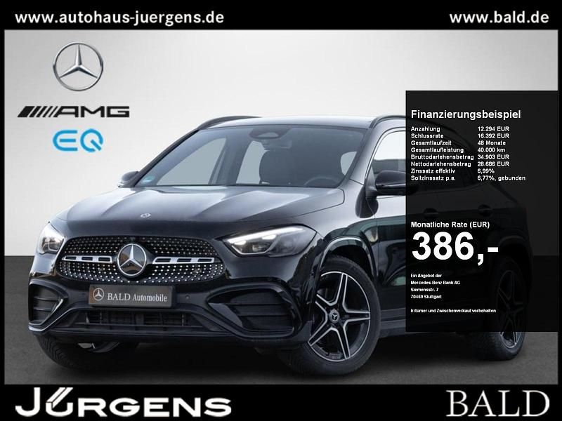 Unilack nachtschwarz Gebraucht 2025 Mercedes GLA180 AMG SUV | 40.360 € (Guter Preis) - Bild 1/4