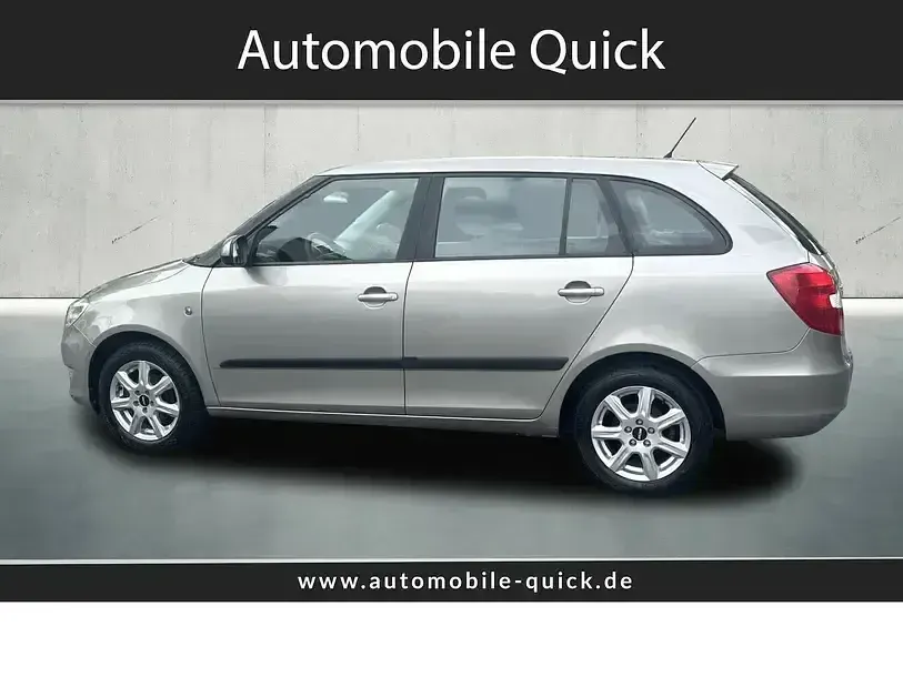 Gebraucht Skoda Fabia Ambition 86 PS (63 kW) 2014 Cappucino beige (metallic) Kombi