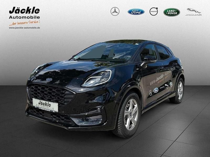 Obsidianschwarz metallic Gebraucht 2024 Ford Puma ST-Line X SUV | 29.950 € (Teuer) - Bild 1/4