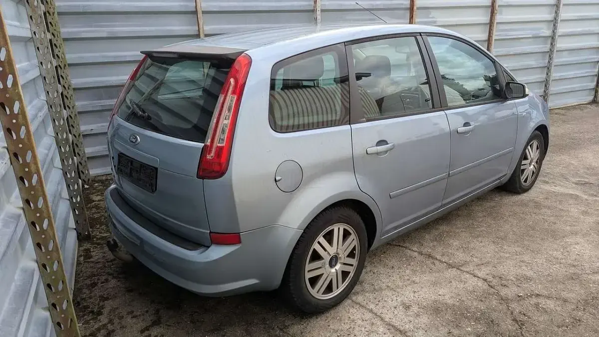 Gebraucht Ford C-MAX Ghia 125 PS (91 kW) 2007 Silber Van / Kleinbus