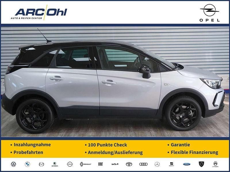 Kristall silber Gebraucht 2024 Opel Crossland X Elegance SUV | 21.850 € (Fairer Preis) - Bild 1/4