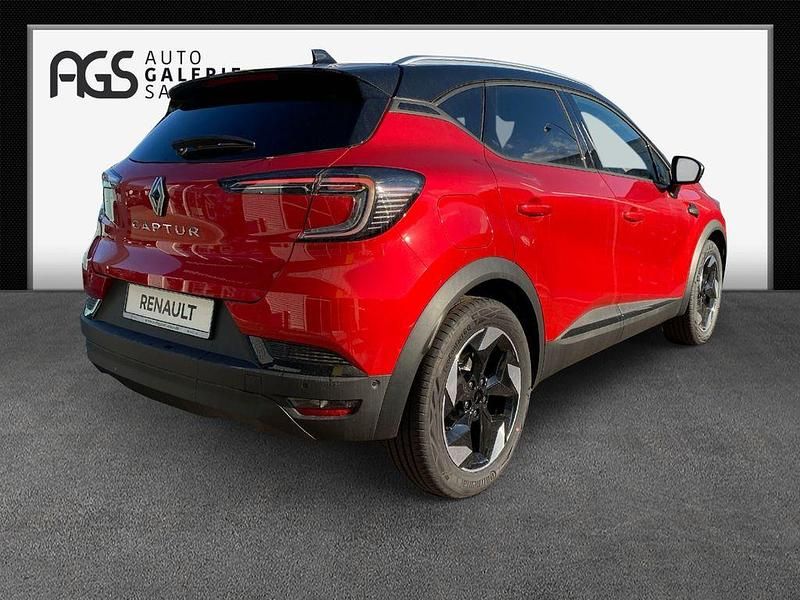 Neu Renault Captur Techno 91 PS (66 kW) 2025 Dezir rot + dach in black pearl schwarz (rot) SUV