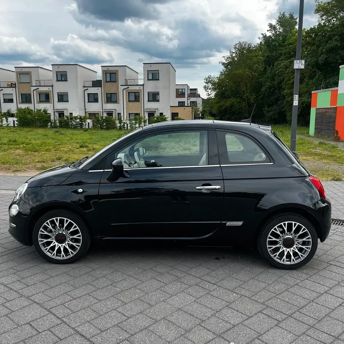 Gebraucht Fiat 500 69 PS (50 kW) 2019 Schwarz Kleinwagen