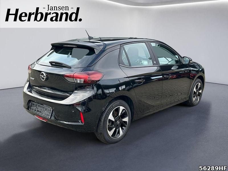 Gebraucht Opel Corsa-e Edition 100 kW (136 PS) 2022 Diamant schwarz/karbon schwarz Kleinwagen