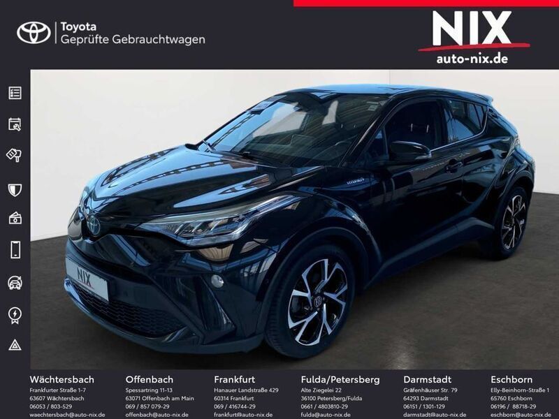 Mysticschwarz mica Gebraucht 2021 Toyota C-HR Plus SUV | 25.900 € (Teuer) - Bild 1/3