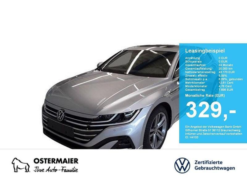 Silber Gebraucht 2024 VW Arteon R-line Kombi | 43.170 € - Bild 1/4