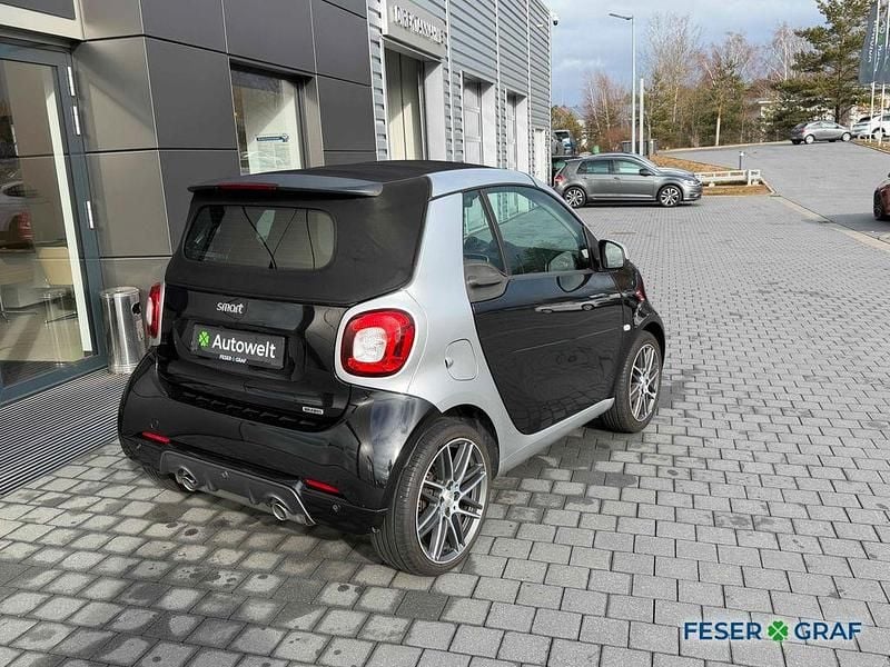 Gebraucht Smart ForTwo Cabrio Brabus 109 PS (80 kW) 2017 Schwarz Cabrio