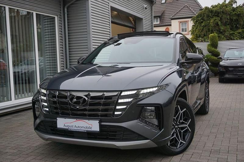 Grau Gebraucht 2022 Hyundai Tucson N Line SUV | 30.200 € (Fairer Preis) - Bild 1/3