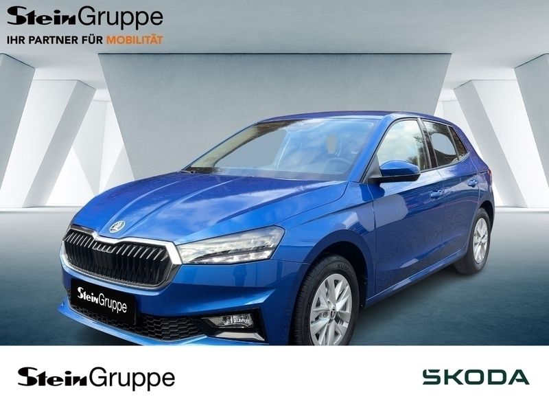 Raceblau Neu 2024 Skoda Fabia Selection Limousine | 19.589 € (Fairer Preis) - Bild 1/4