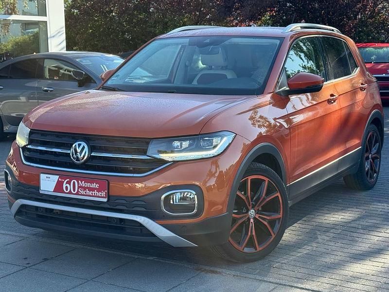 Orange Gebraucht 2019 VW T-Cross Style SUV | 17.490 € (Superpreis) - Bild 1/4