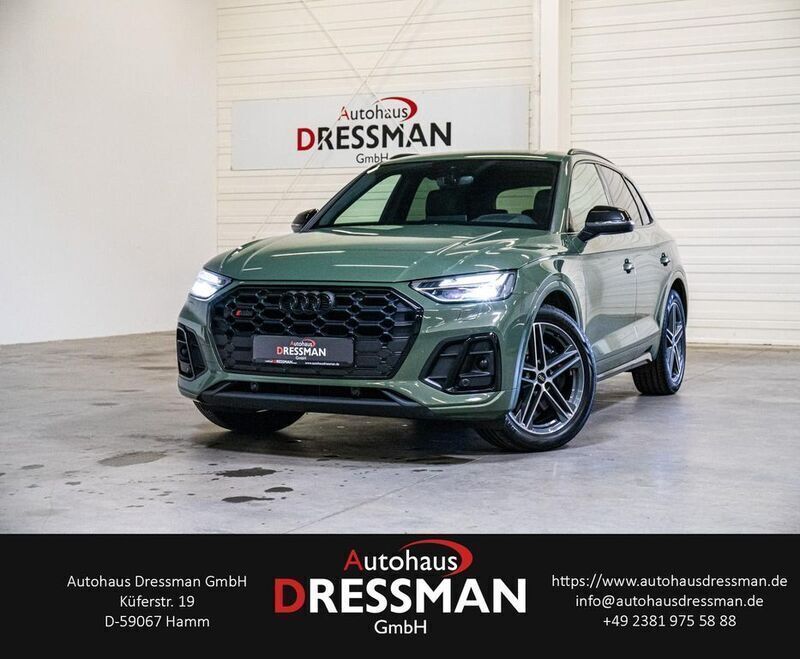 Distriktgrün metallic Gebraucht 2023 Audi SQ5 Sport SUV | 44.830 € (Superpreis) - Bild 1/4