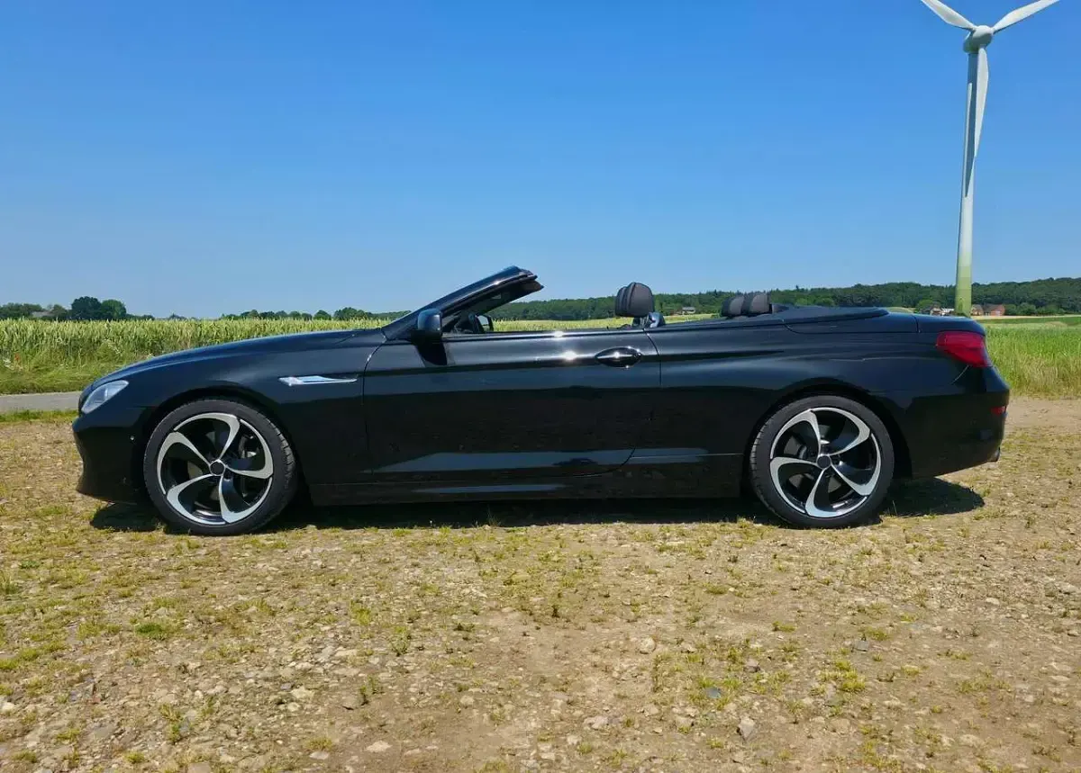 Gebraucht BMW 640 Cabriolet 320 PS (235 kW) 2011 Schwarz Cabrio