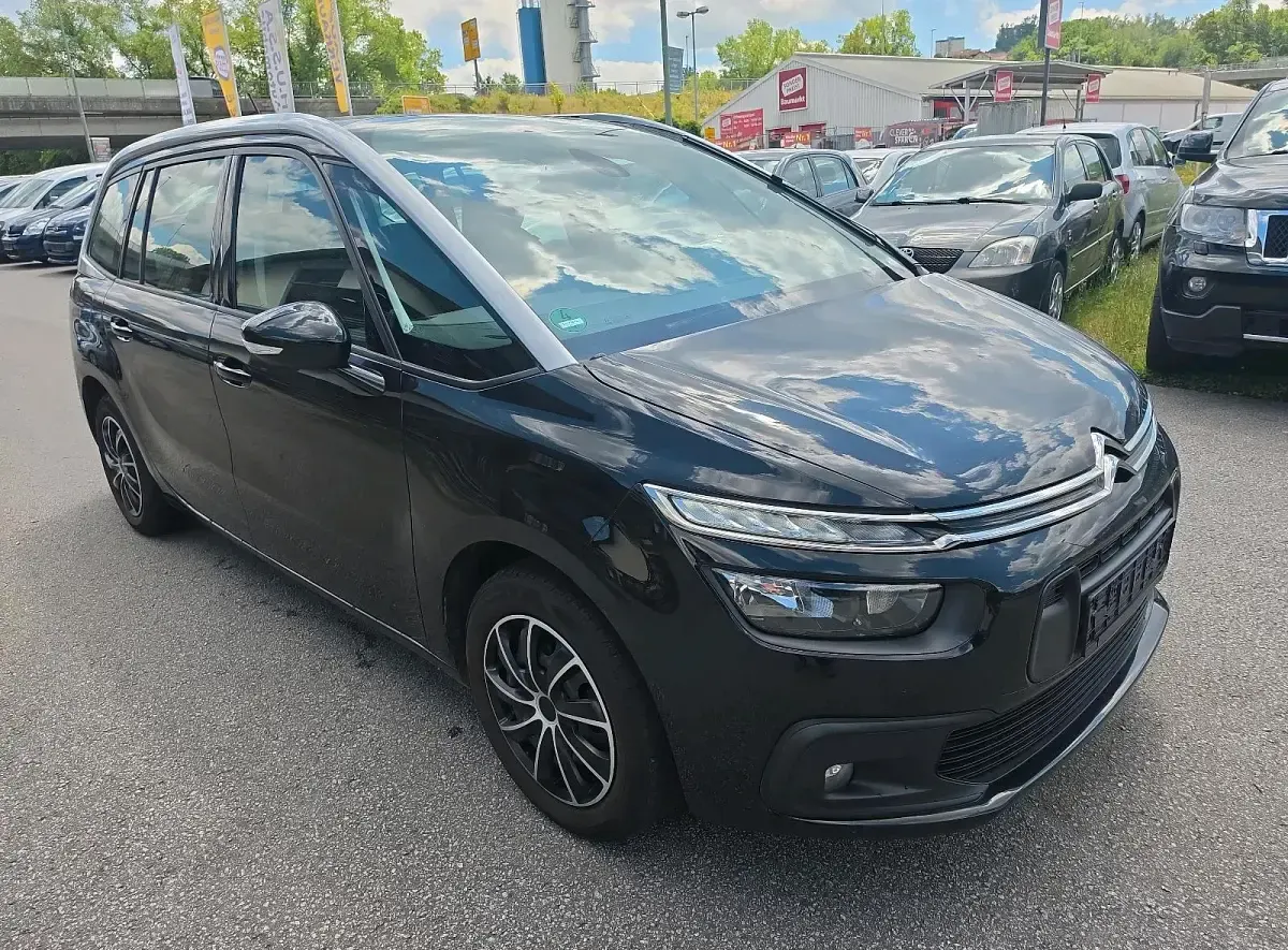 Gebraucht Citroën C4 Picasso 100 PS (73 kW) 2017 Schwarz Van / Kleinbus
